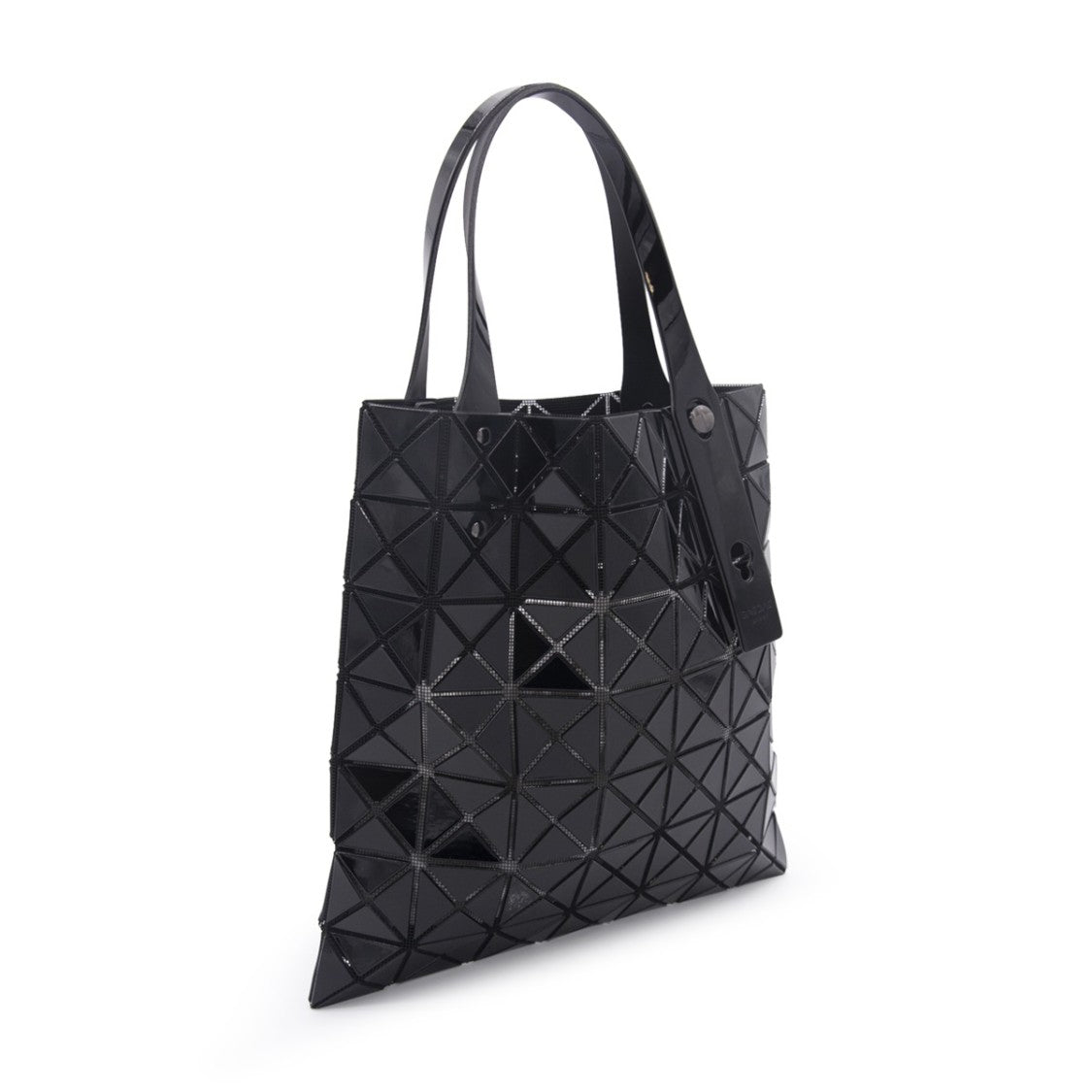 Bao Bao Issey Miyake Geometric Handbag With Glossy Finish