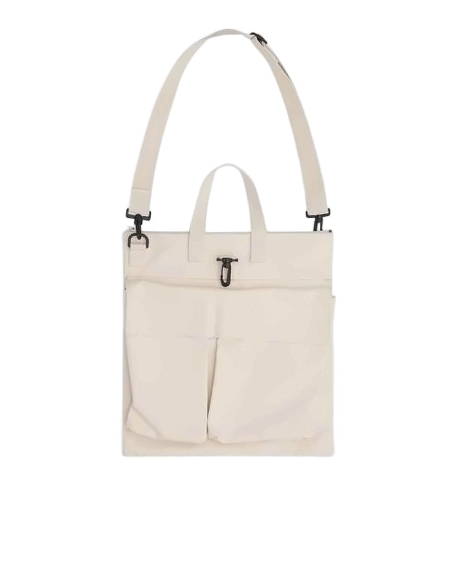 Comme Des Garçons Cotton Tote Bag With Front Pockets