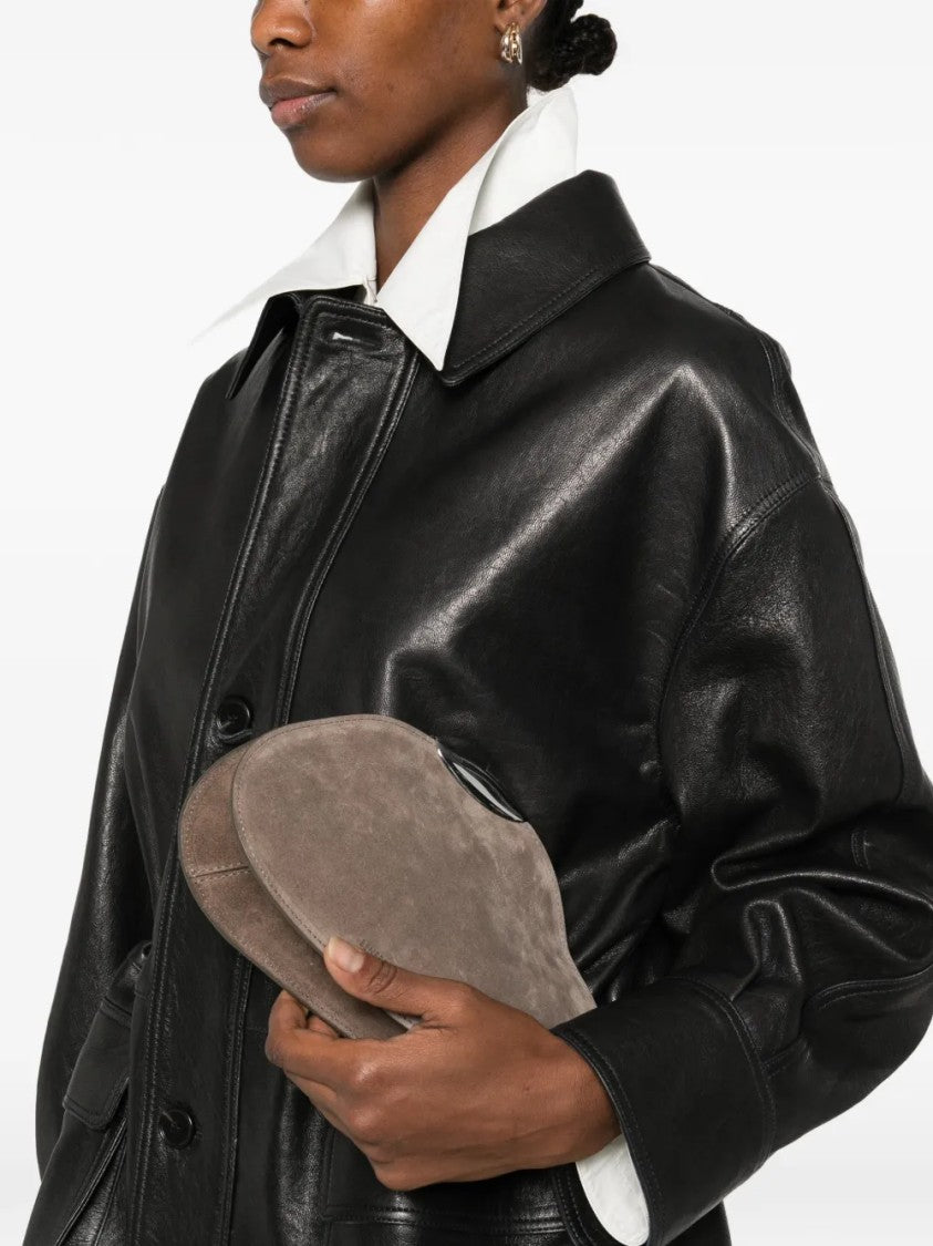 Benedetta Bruzziches Structured Handbag With Detachable Shoulder Strap And Minimalist Design