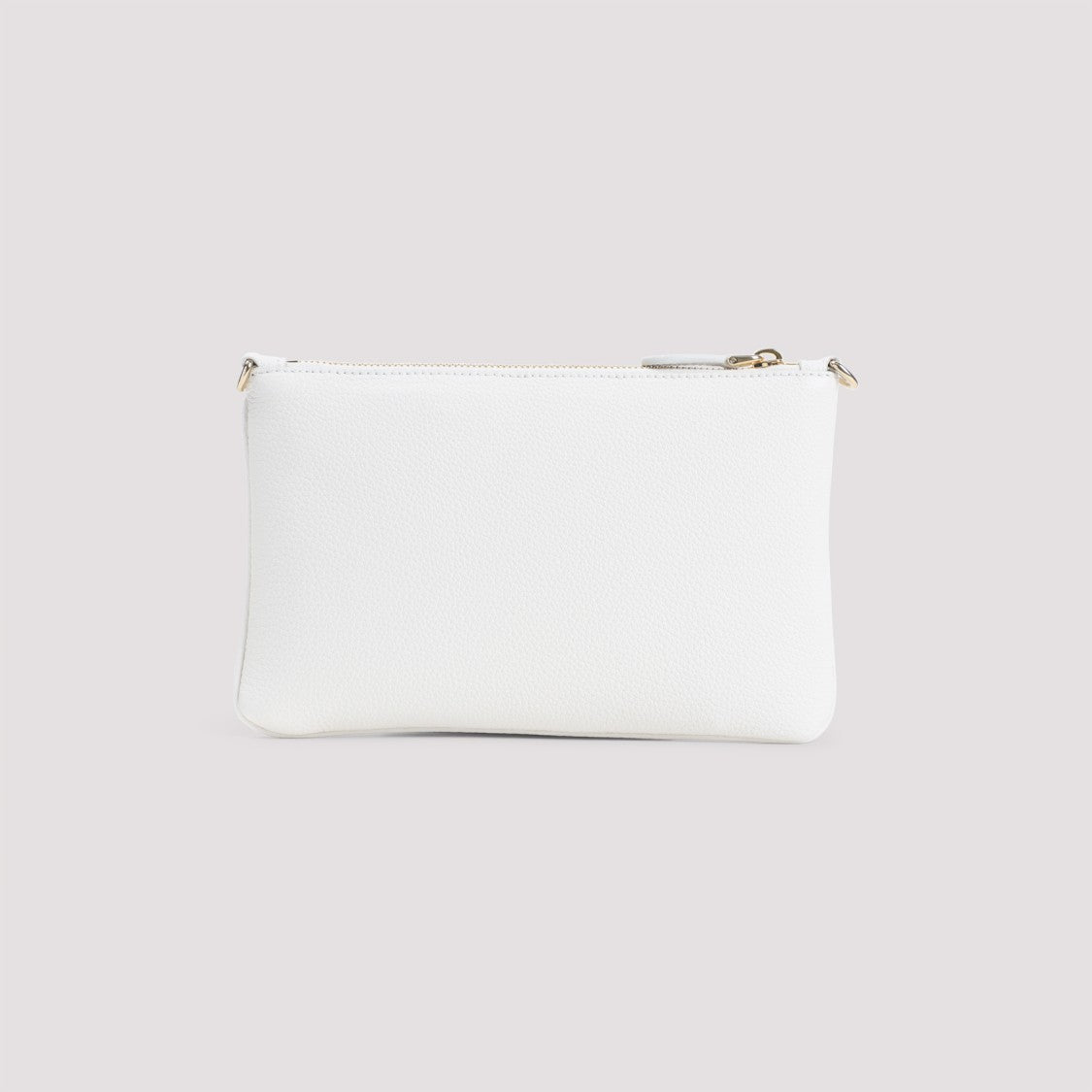 Prada Textured Calf Leather Clutch With Zip Closure