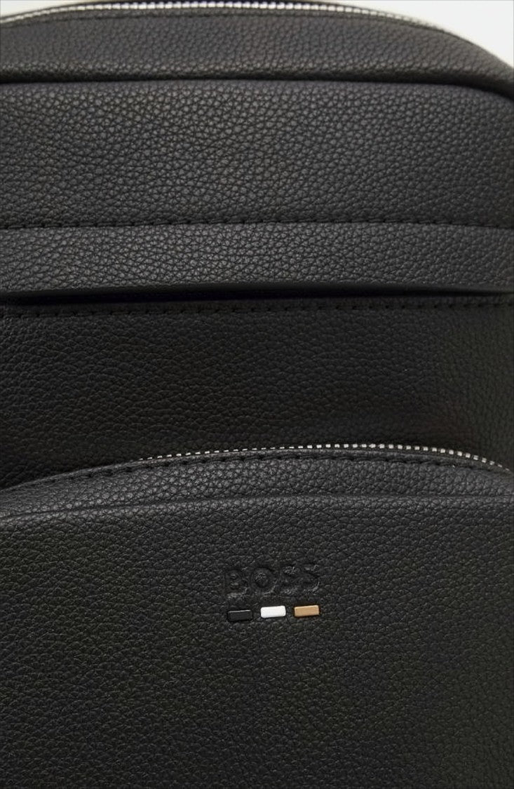 Boss Compact Structured Belt Bag With Zipper Closure