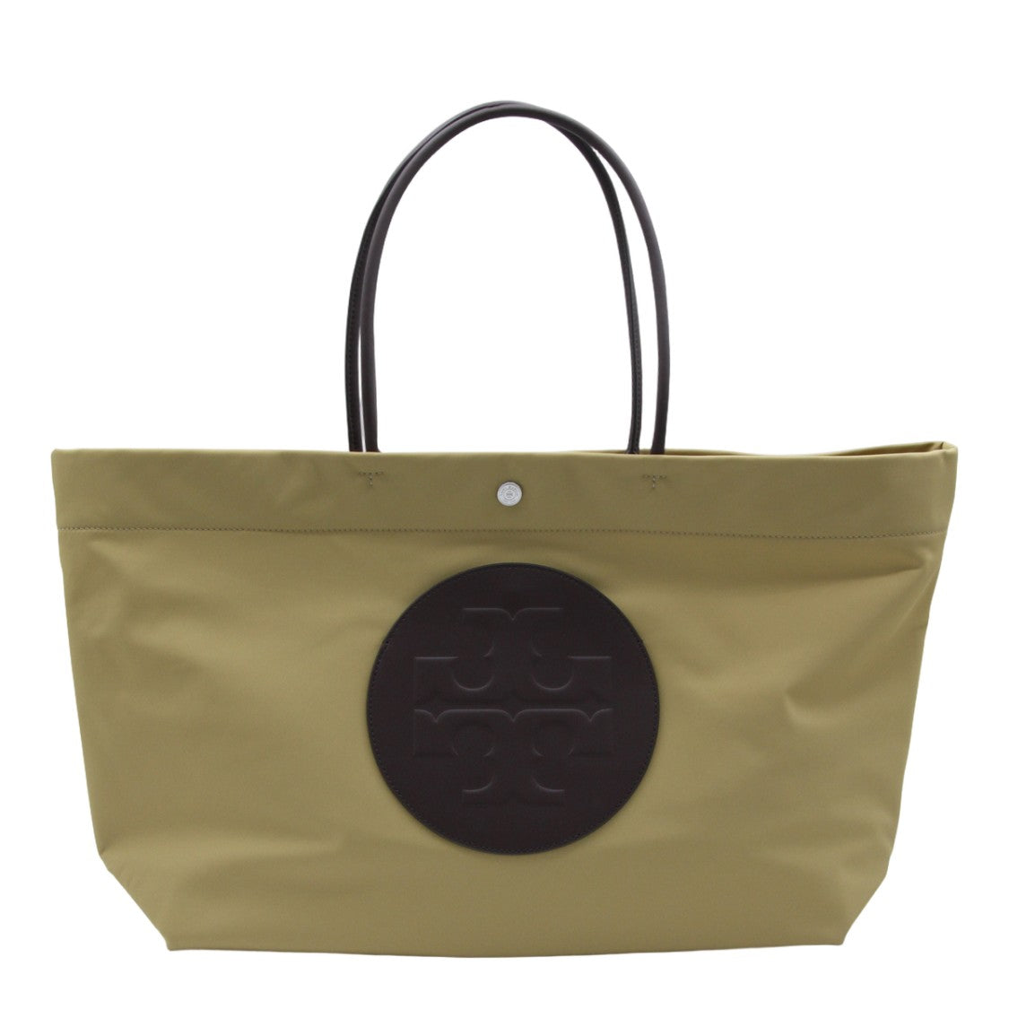 Tory Burch Structured Olive Tote Bag