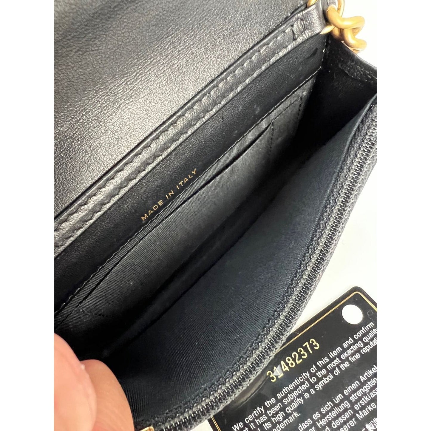 Chanel Caviar Quilted Mini Boy Clutch