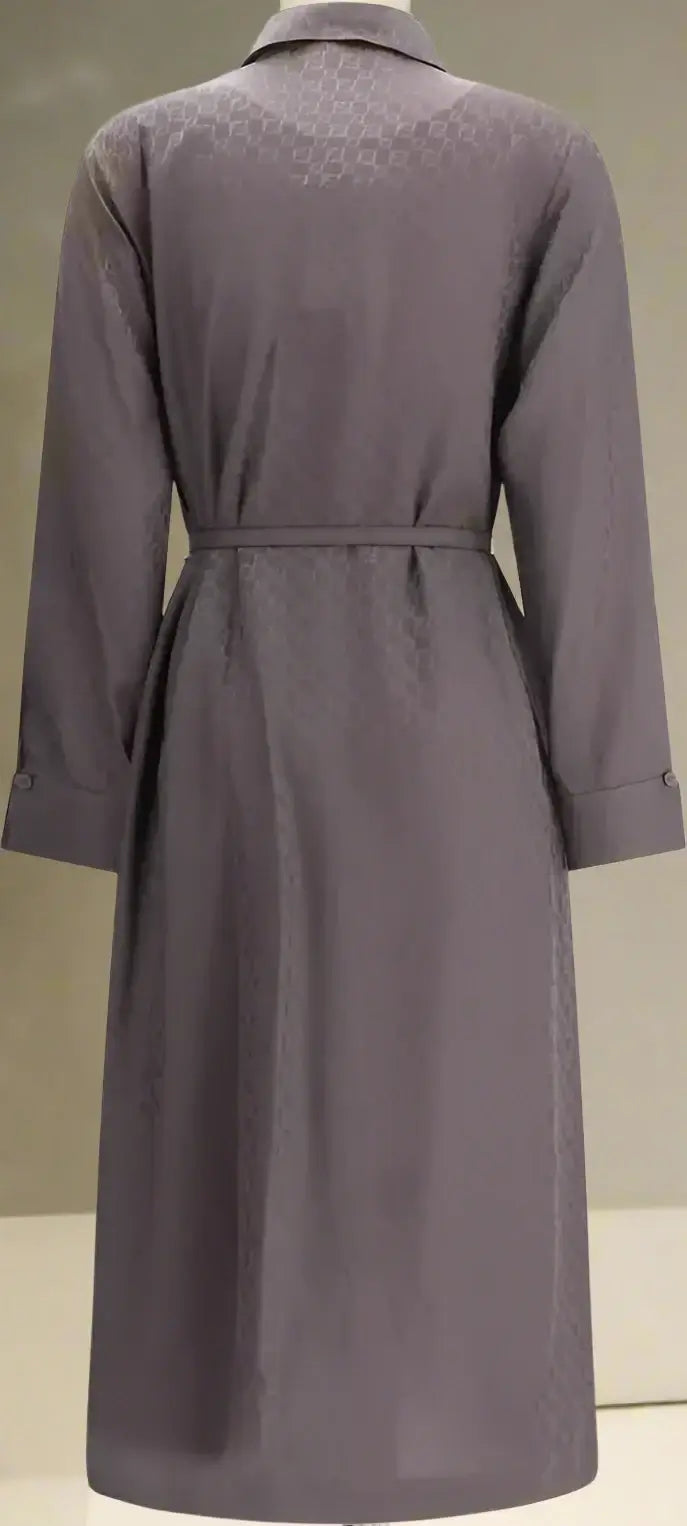 Elegant FENDI FF Silk Jacquard Dress – Luxury Designer Fashion