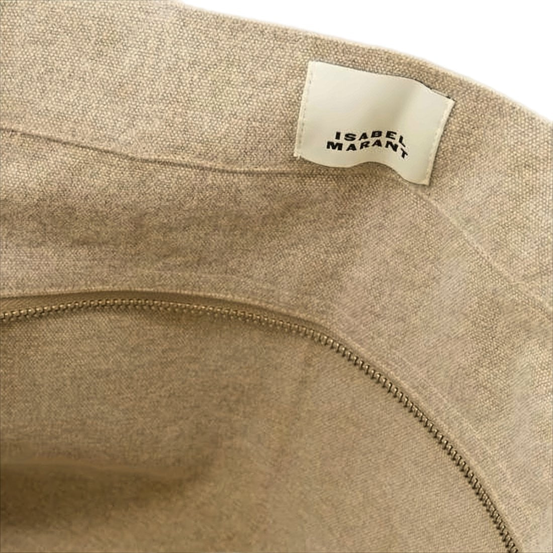 Isabel Marant Textured Cotton Shoulder Bag With Embroidered Logo