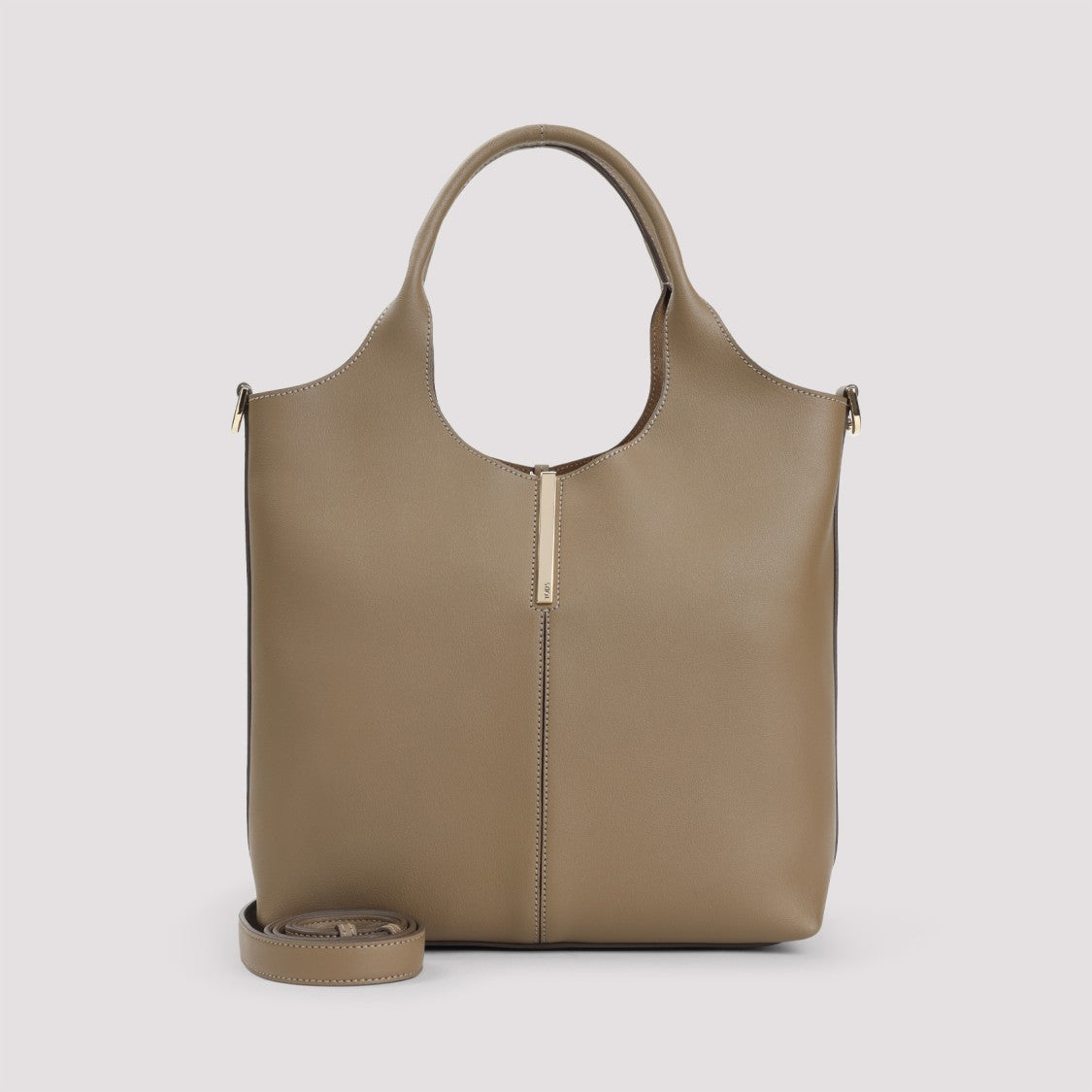 Tod's Structured Shoulder Bag In Smooth Leather
