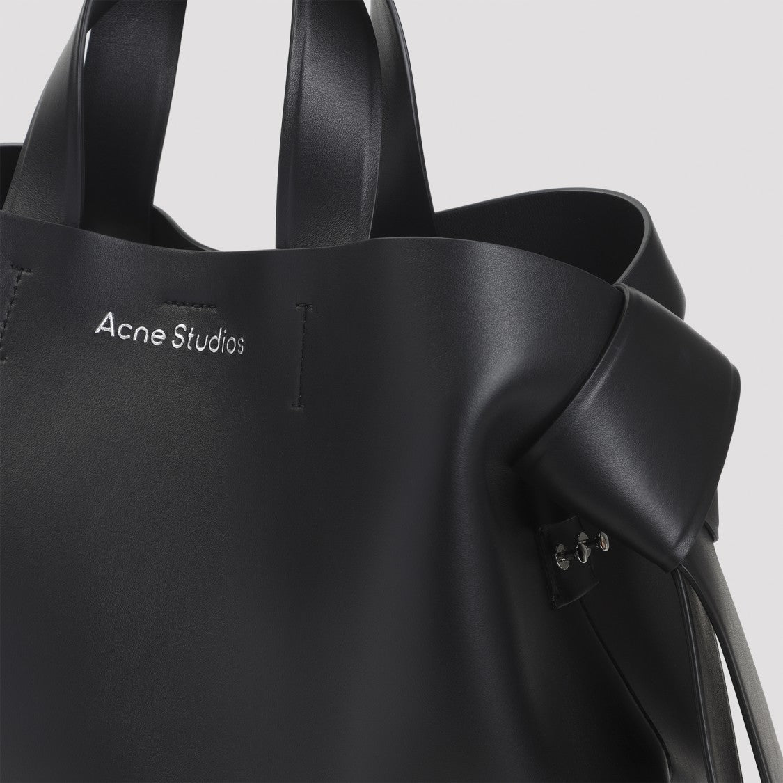 Acne Studios Black Calf Leather Handbag