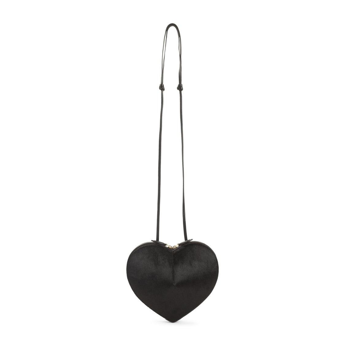 Alaïa Heart-Shaped Brown Calf Leather Handbag With Gold-Tone Hardware