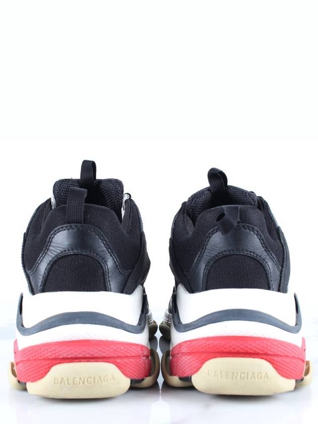 Luxury Balenciaga Trending 2025 Triple S Black Red 41 Domestic 260