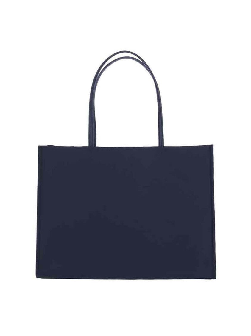Tory Burch "Ella" Large Tote Bag, In Blue Recycled Nylon