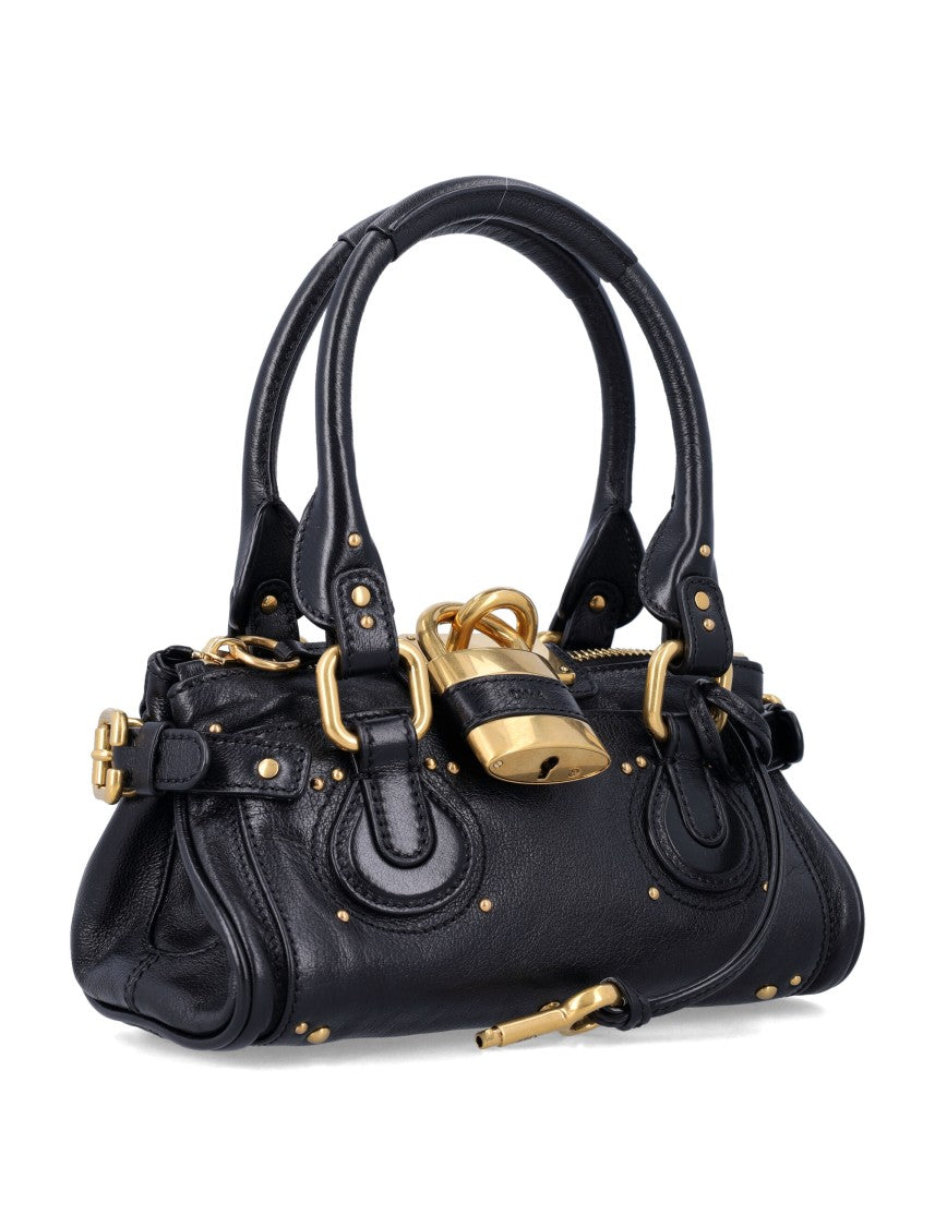 Chloé Small Paddington Grained Leather Bag