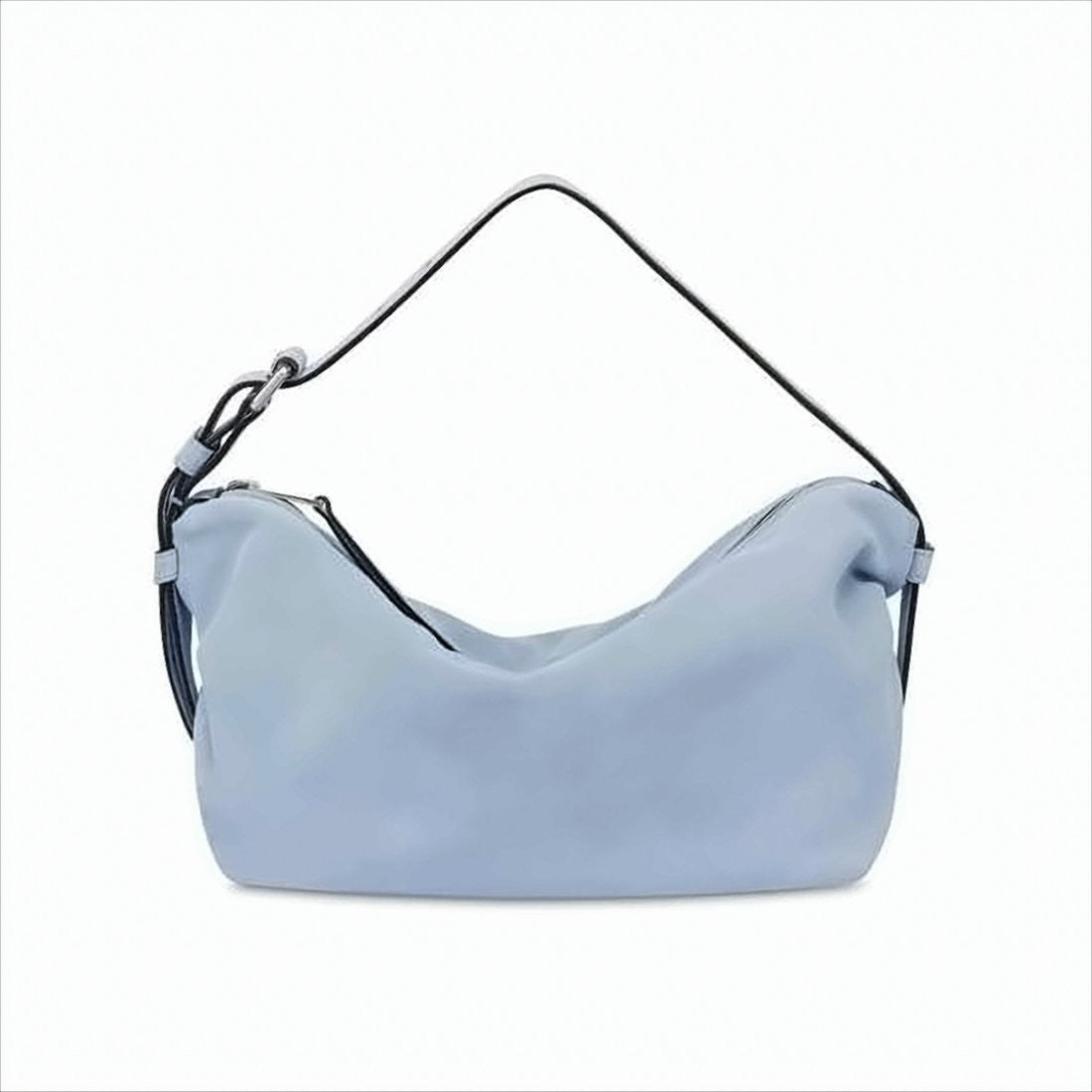 Moschino Soft Calf Leather Shoulder Bag