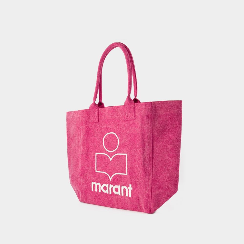 Isabel Marant Yenky Shopper Bag - Cotton - Pink