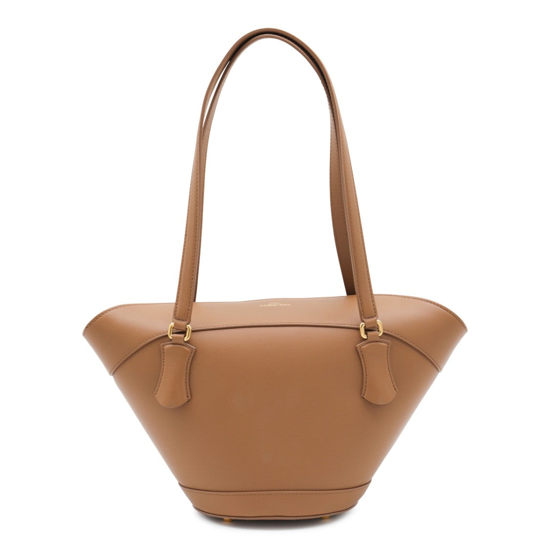 Dolce & Gabbana Brown Leather Capri Satchel
