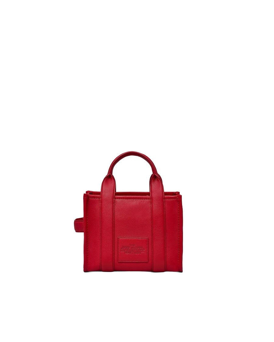 Marc Jacobs Handbag The Leather Small Tote Bag True Red