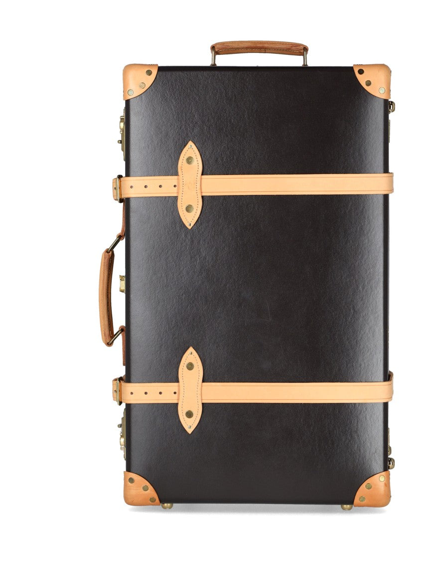 Globe-Trotter Brown Safari Large Suitcase 2 Wheels