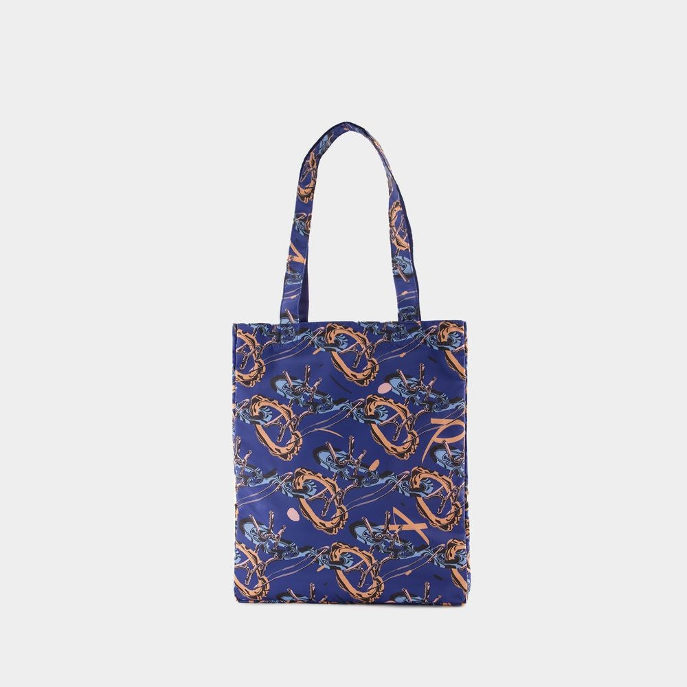 A.P.C. Lou Reversible Shopper Bag - Synthetic - Blue