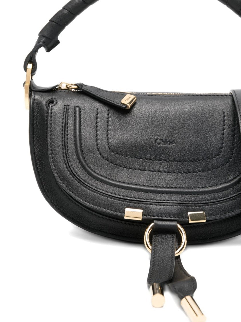 Chloé Crescent-Shaped Leather Handbag