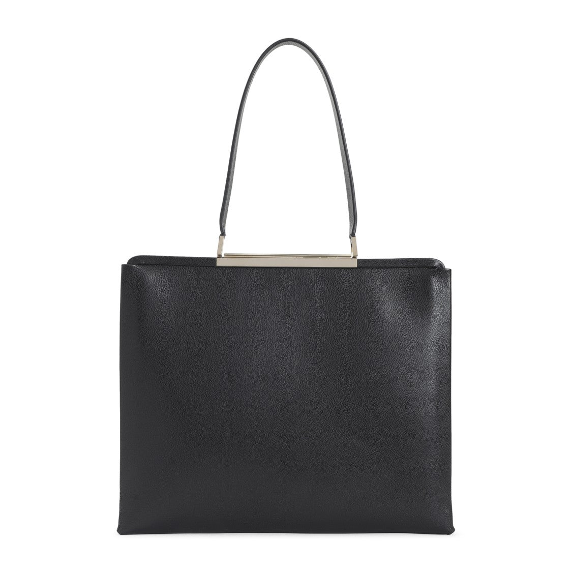 Tom Ford Goat Leather Shoulder Bag With Silver-Tone Accents