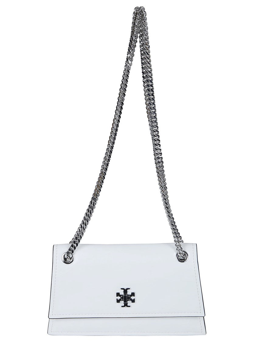 Tory Burch Convertible White Lamb Leather Bag