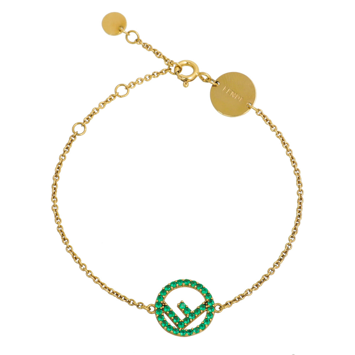 Fendi Green F is Fendi Bracelet
