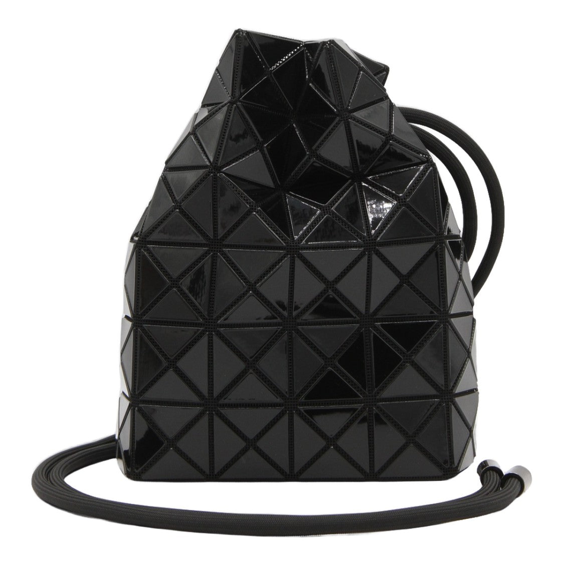 Bao Bao Issey Miyake Geometric Black Bag With Triangular Pattern