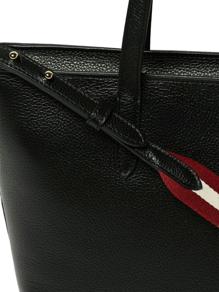 Bally Textured Cow Leather Tote Bag
