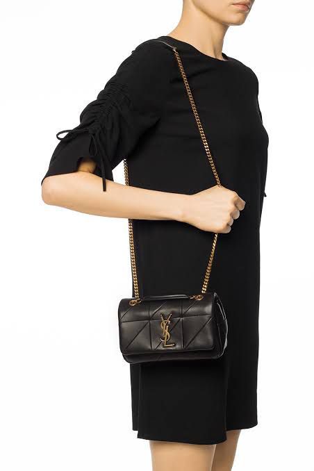 SAINT LAURENT JAMIE 4.3 MINI – Women Bag (Golden Black)