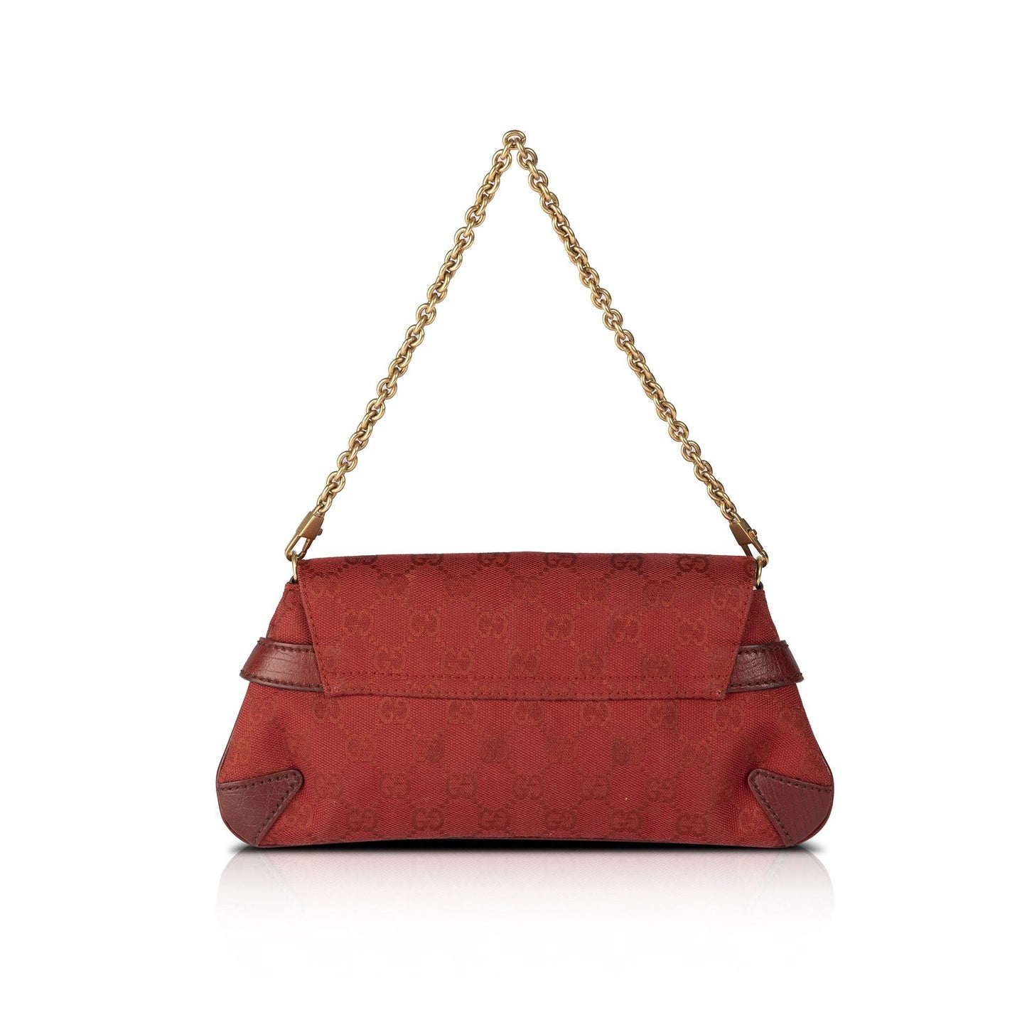 Gucci GG Canvas Horsebit Clutch