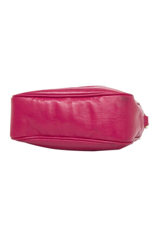 Gucci Soho Disco Patent Tassel Pink Leather Cross Body Bag