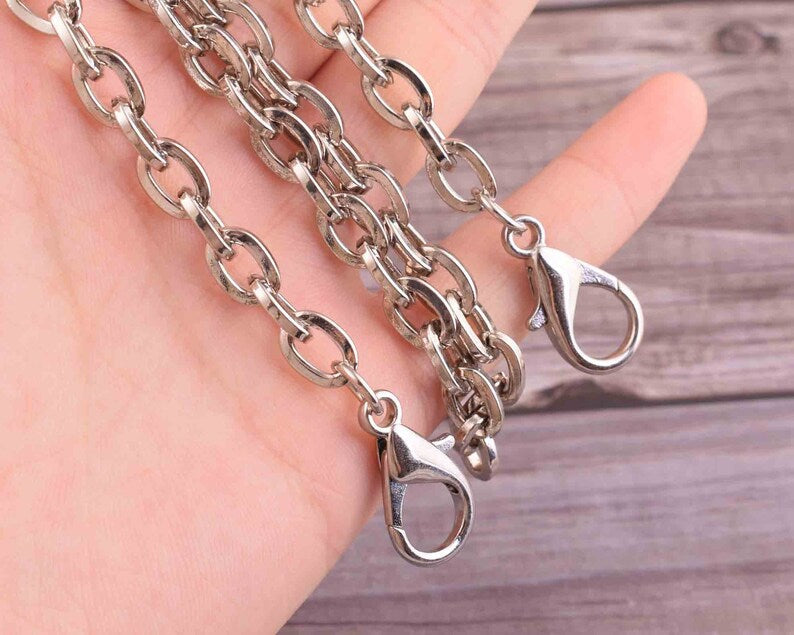 Silver Shoulder Strap 43 inches