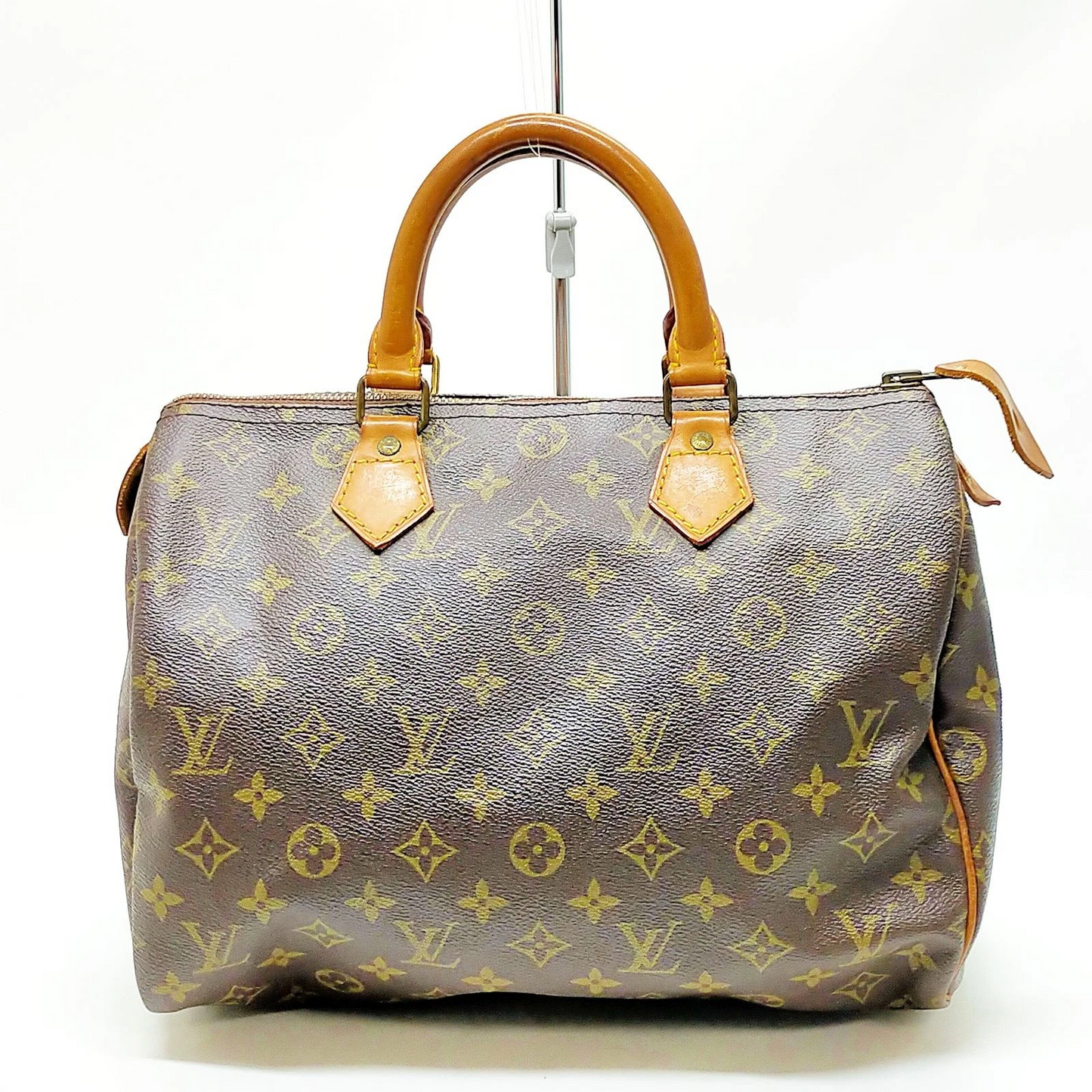 Louis Vuitton Speedy 30 Handbag Brown Monogram SA832
