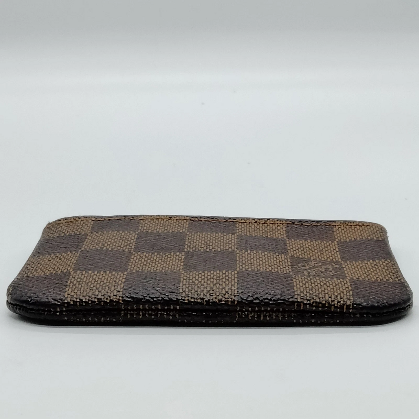 Louis Vuitton Pochette Cles Coin Purse N65628 Brown Damier Ebene CA0064