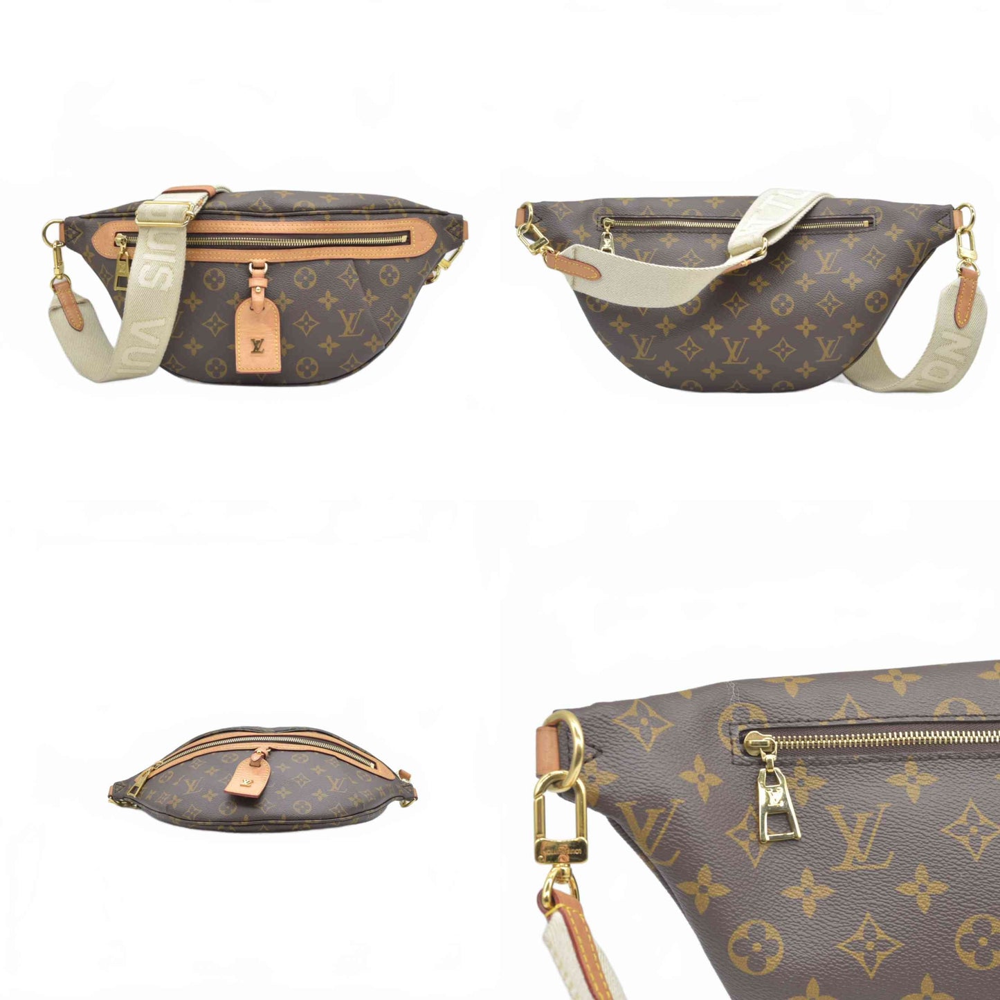 $1960 LOUIS VUITTON Monogram High Rise RFID Paris