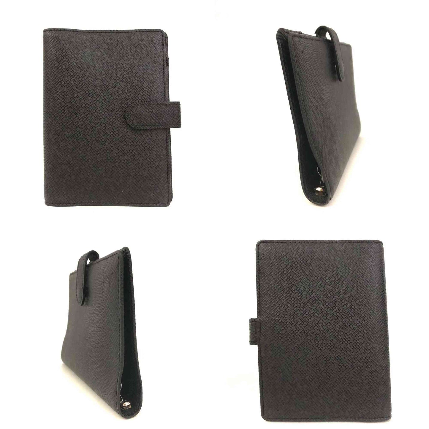 Louis Vuitton Taiga Agenda PM Leather Notebook Cover Ardoise CA0024