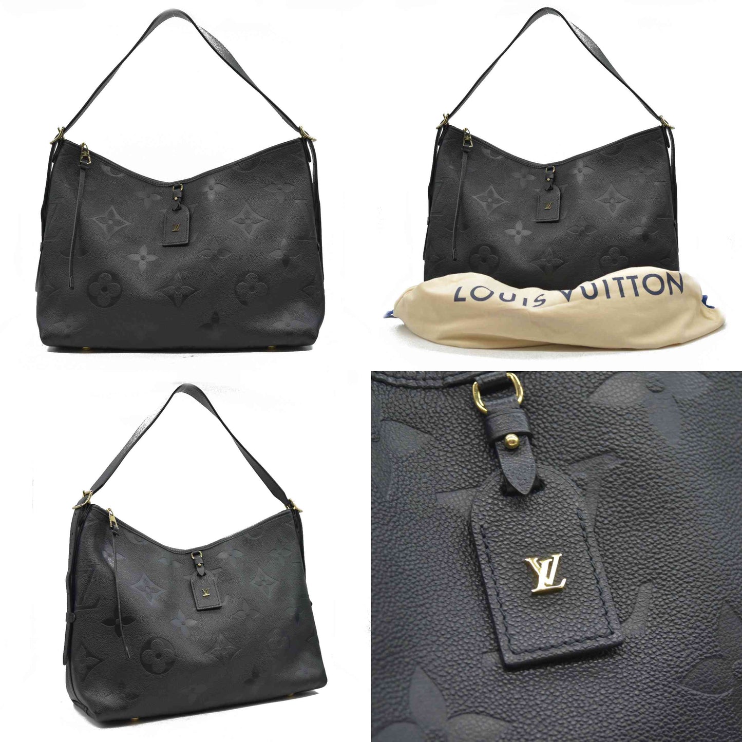Louis Vuitton Empreinte Monogram Giant Carryall MM Black