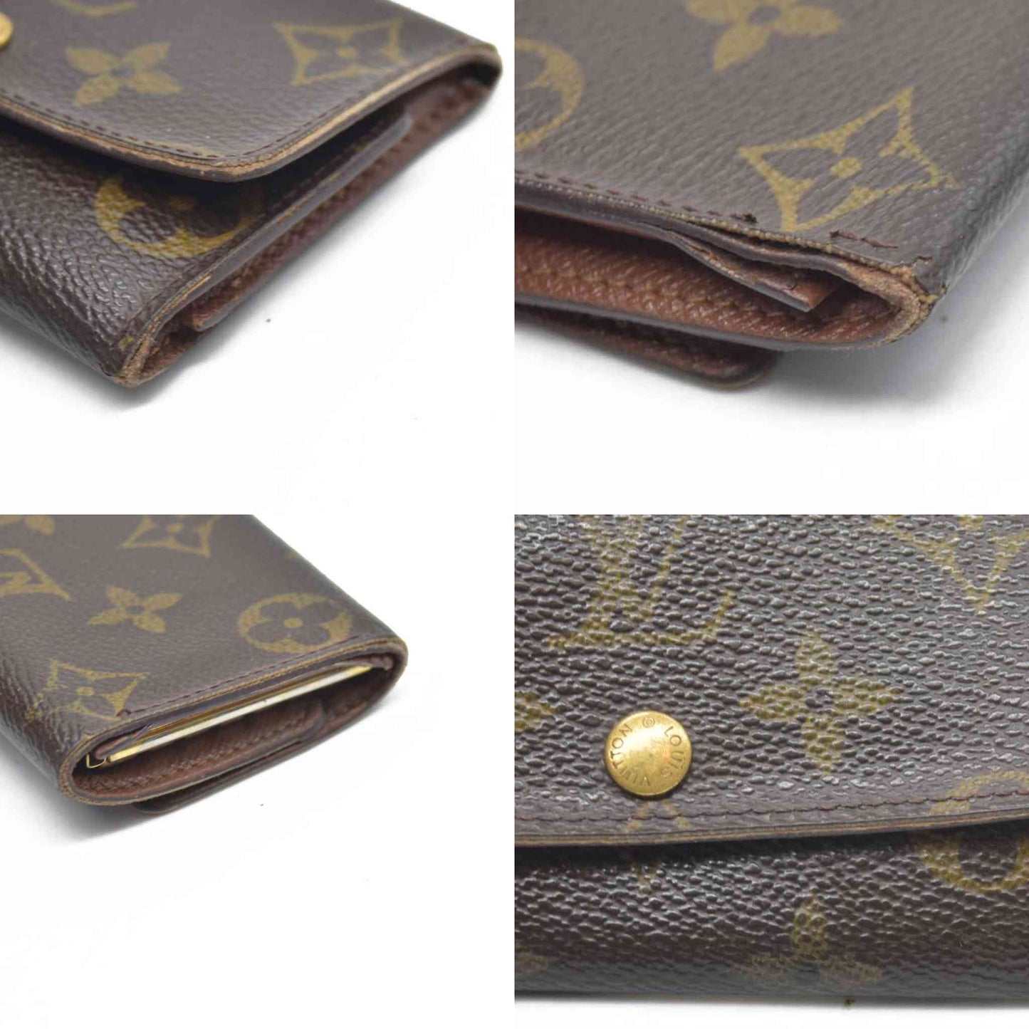 $345 Louis Vuitton Monogram Multicles 6 Ring Key Case Brown CT1916