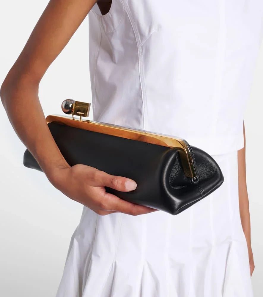 J-A-C-Q-U-E-M-U-S Salon Clutch Women Bag – Master Quality Edition (Black)
