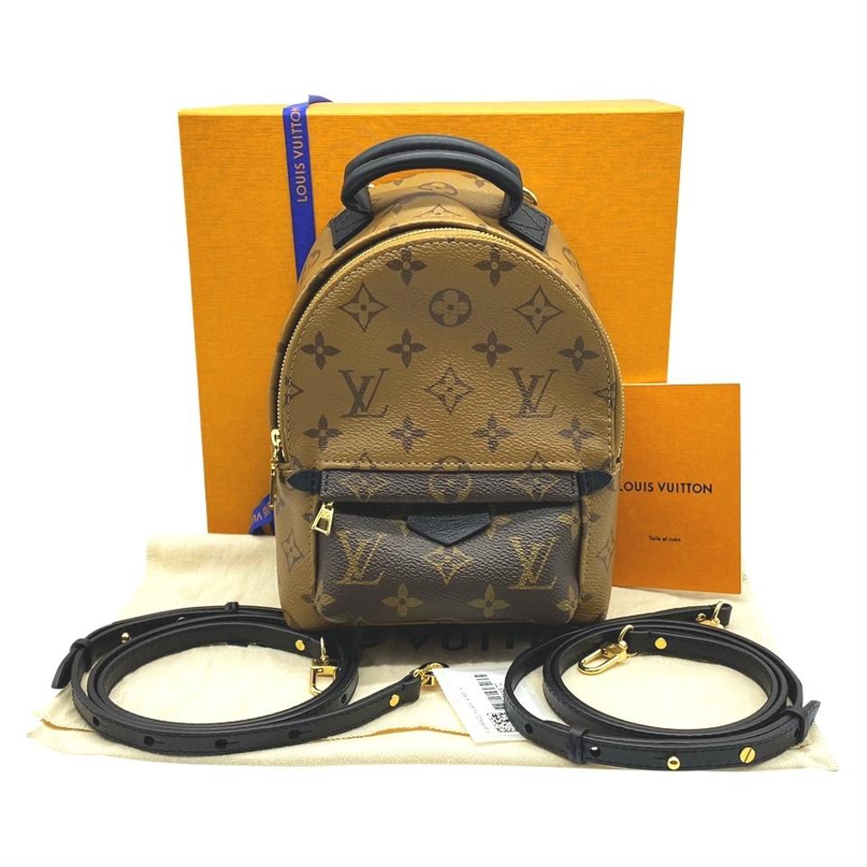 Louis Vuitton Palm Springs Mini Brown Monogram Reverse Canvas Backpack