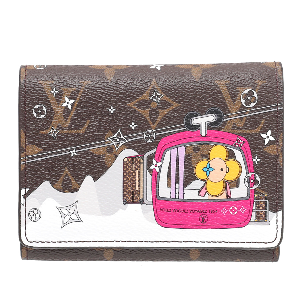 Louis Vuitton Monogram Christmas Animation Victorine Wallet