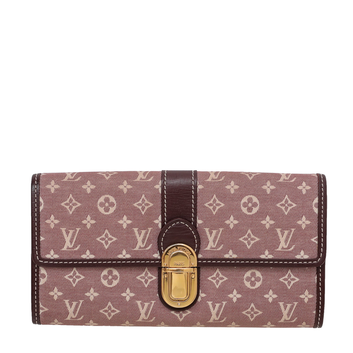 Louis Vuitton Encre Monogram Idylle Sarah Wallet