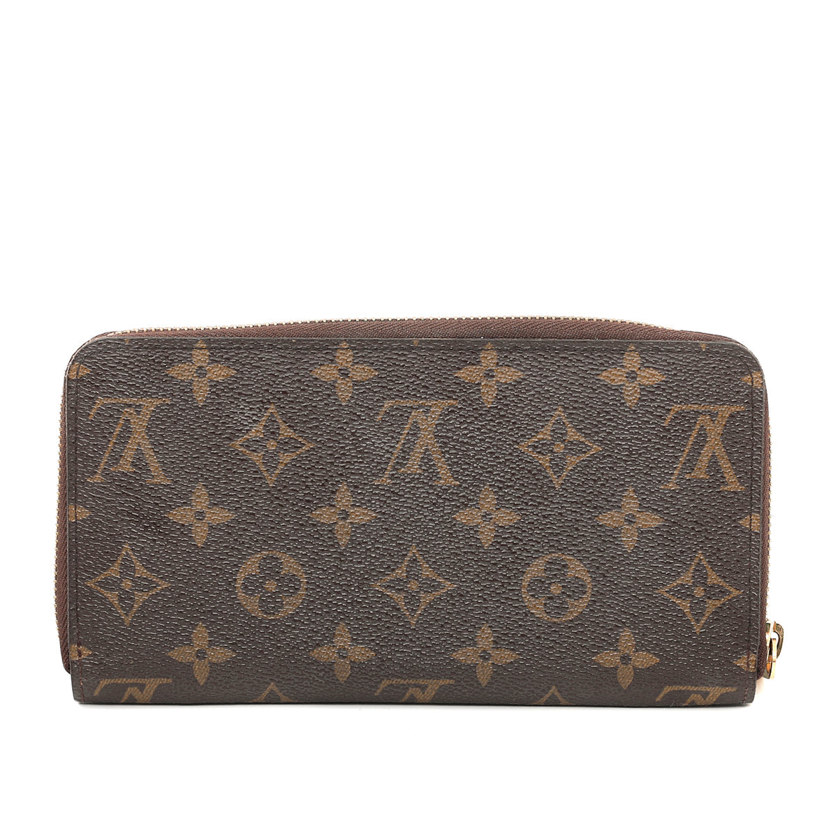 Louis Vuitton Brown Monogram Zippy Wallet