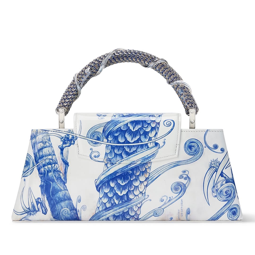 Capucines Ew Dragon Bag (M27201) from Louis Vuitton x Takashi Murakami Collection