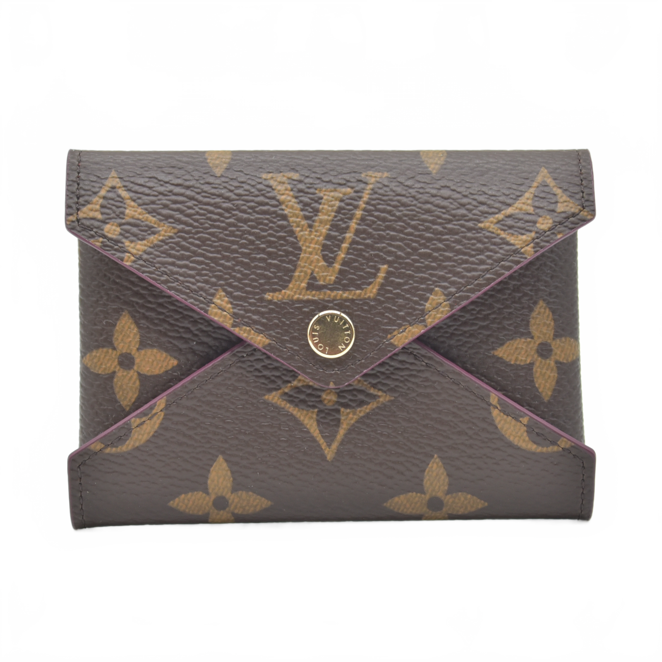 Louis Vuitton  Monogram Small Kirigami Pochette Insert Fuchsia RFID
