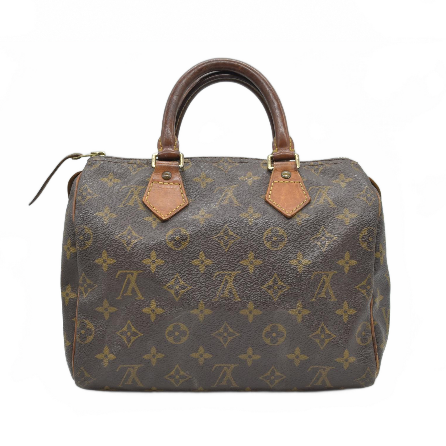 1998 $1490 Louis Vuitton Speedy 25 Handbag Monogram Brown SP1928
