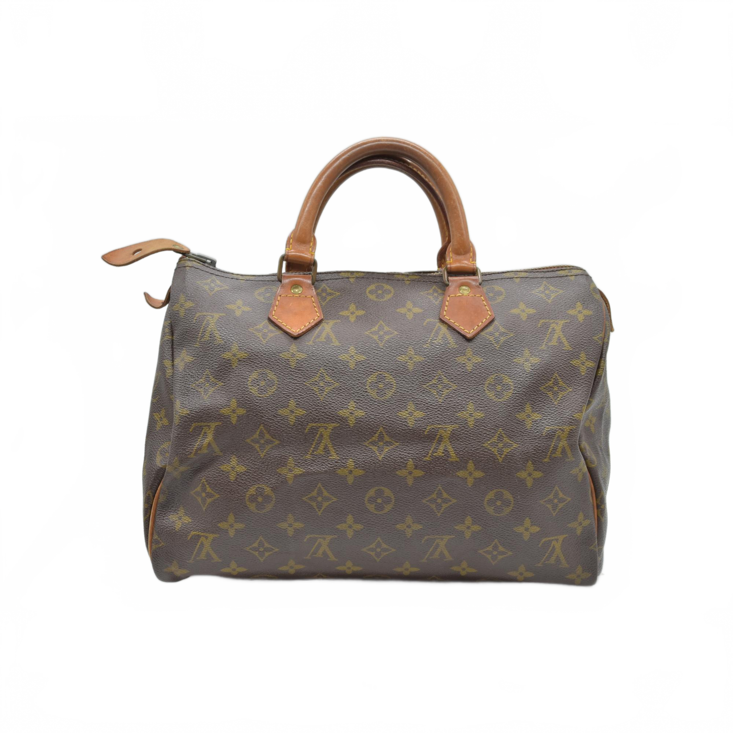 $1630 1982 Louis Vuitton Speedy 30 Hand Bag Monogram Brown SA823