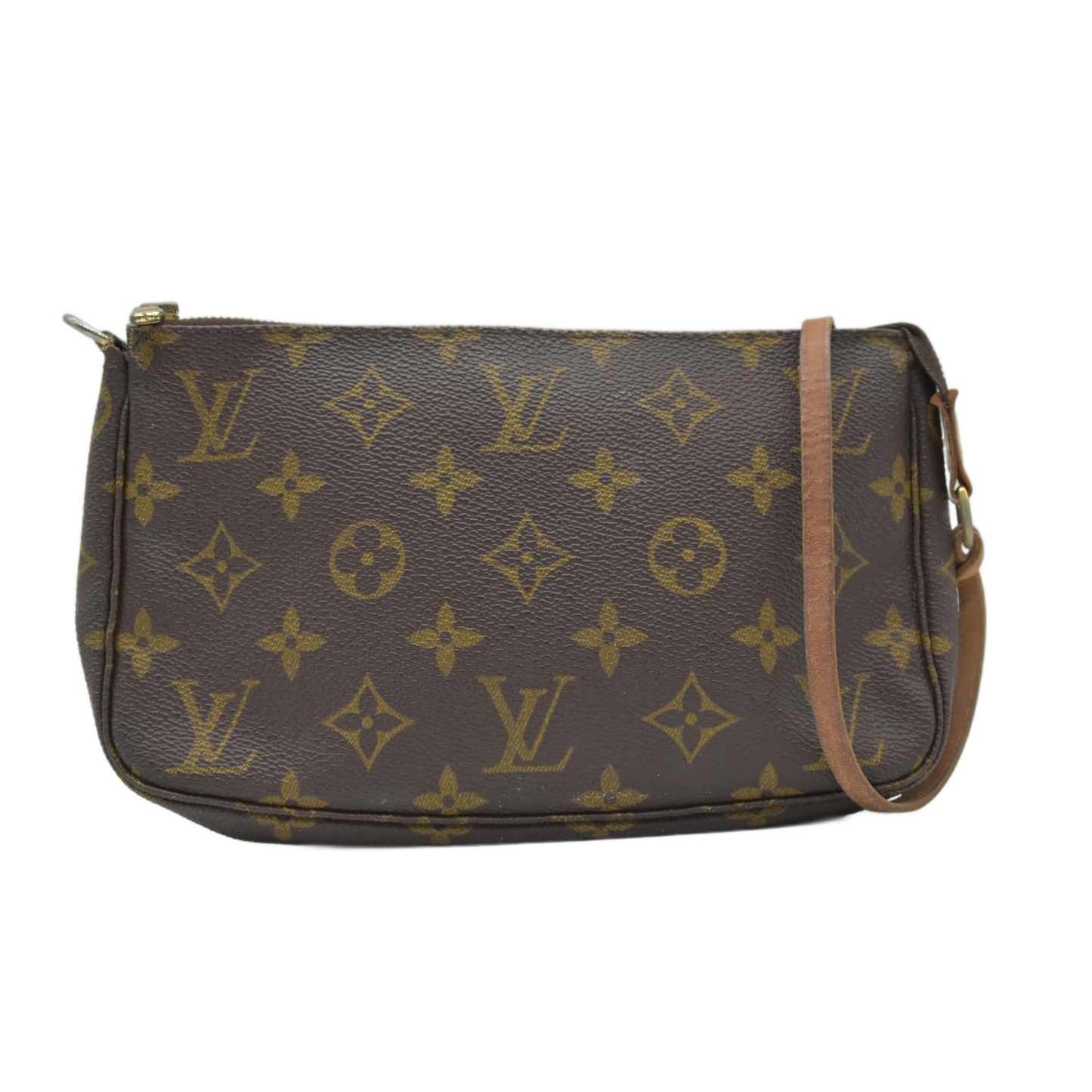 $1290 1999 Louis Vuitton Monogram Pochette Accessories Pouch Bag VI1909