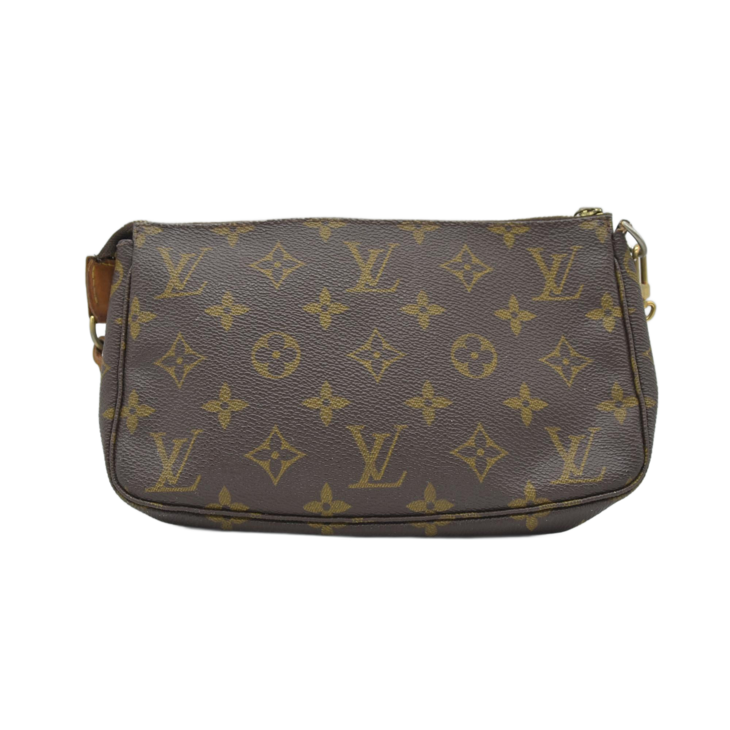 $1290 1999 Louis Vuitton Monogram Pochette Accessories Pouch Bag VI1909