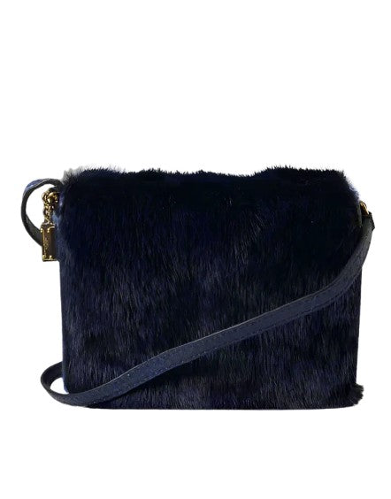 Dolce & Gabbana Blue Mink Shoulder Bag
