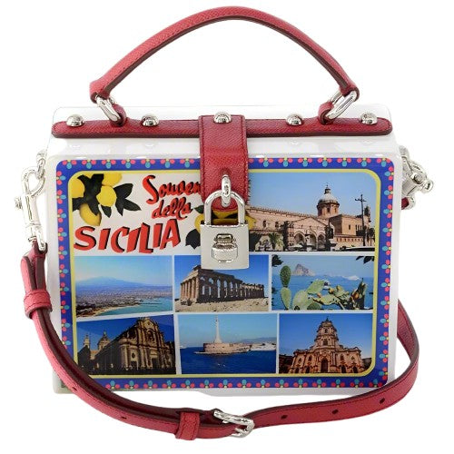 Dolce & Gabbana Sicily Plastica Handbag